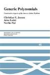 Generic Polynomials: Constructive Aspects of the Inverse Galois Problem (Mathematical Sciences Research Institute Publications, Series Number 45) (9780521819985) by Jensen, Christian U.; Ledet, Arne; Yui, Noriko