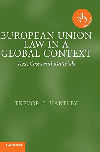 Beispielbild fr European Union Law in a Global Context: Text, Cases and Materials zum Verkauf von Powell's Bookstores Chicago, ABAA