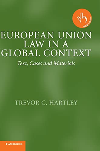 Stock image for European Union Law in a Global Context: Text, Cases and Materials for sale by Powell's Bookstores Chicago, ABAA