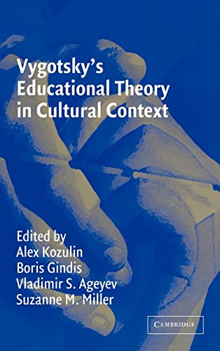 Imagen de archivo de Vygotsky's Educational Theory in Cultural Context a la venta por Brook Bookstore On Demand