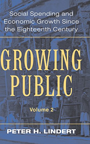 Imagen de stock para Growing Public: Volume 2, Further Evidence Hardback: Social Spending and Economic Growth since the Eighteenth Century