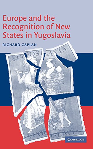 Immagine stock per Europe and the Recognition of New States in Yugoslavia