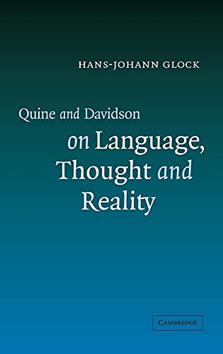 Stock-Bild f�r Quine and Davidson on Language, Thought and Reality
