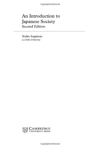 9780521821933: An Introduction to Japanese Society, Second Edition