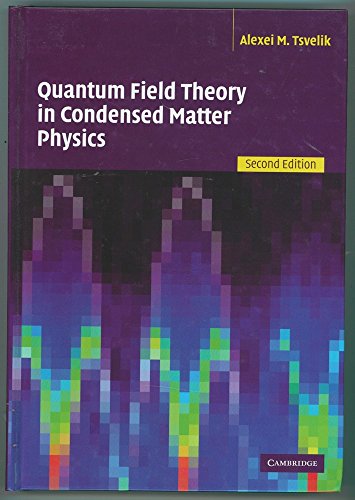 9780521822848  Quantum Field Theory In Condensed Matter