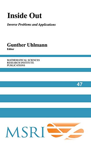 Stock image for Inside Out Inverse Problems and Applications for sale by Ann Becker