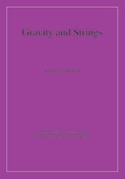 9780521824750: Gravity and Strings