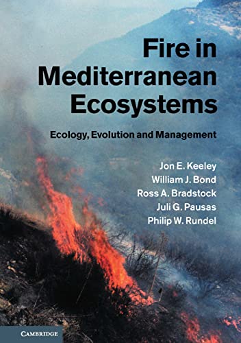 Imagen de archivo de FIRE IN MEDITERRANEAN ECOSYSTEMS a la venta por Romtrade Corp.