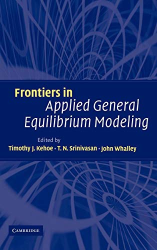9780521825252: Frontiers in Applied General Equilibrium Modeling: In Honor of Herbert Scarf