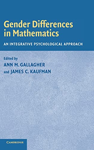 Stock image for Gender Differences in Mathematics: An Integrative Psychological Approach for sale by cornacres