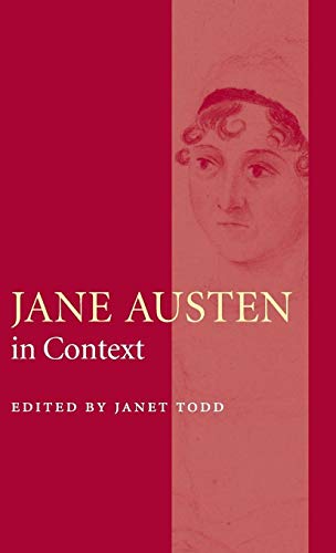 9780521826440: Jane Austen in Context Hardback (Literature in Context)