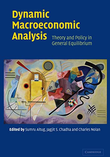 Beispielbild fr Dynamic Macroeconomic Analysis: Theory and Policy in General Equilibrium zum Verkauf von Brook Bookstore On Demand