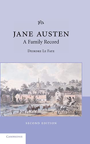 9780521826914: Jane Austen: A Family Record 2nd Edition Hardback
