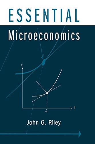 Stock image for Essential Microeconomics [Hardcover] Riley, John G. for sale by Brook Bookstore On Demand