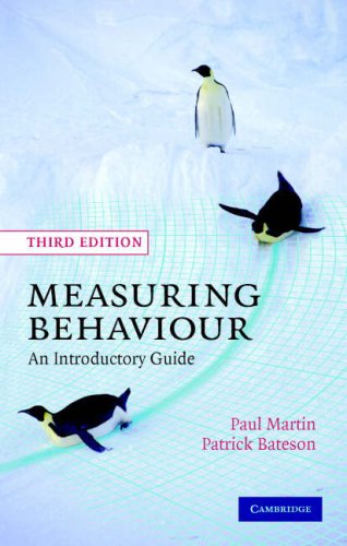 Stock image for Measuring Behaviour: An Introductory Guide for sale by SecondSale