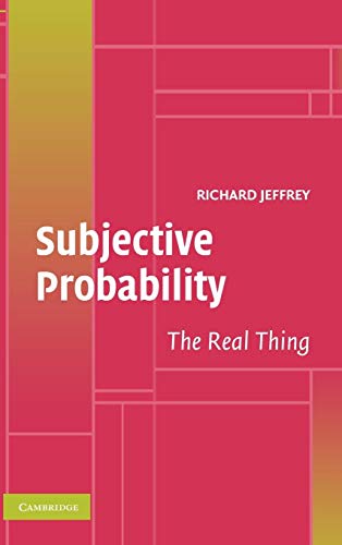 9780521829717: Subjective Probability Hardback: The Real Thing