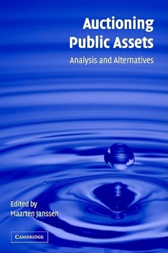 Beispielbild fr Auctioning Public Assets: Analysis and Alternatives zum Verkauf von AwesomeBooks