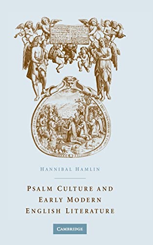 9780521832700: Psalm Culture and Early Modern English Literature Hardback