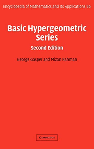 9780521833578: Basic Hypergeometric Series (Encyclopedia of Mathematics and its Applications, Series Number 96)