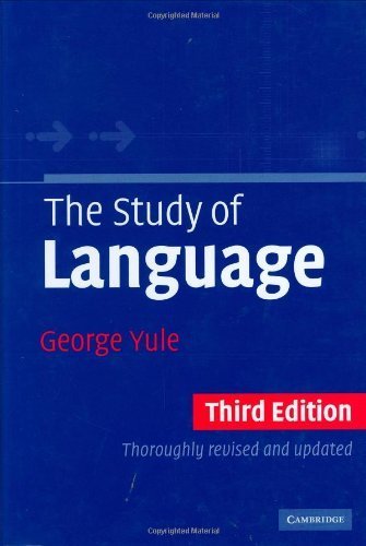 9780521835572: The Study of Language