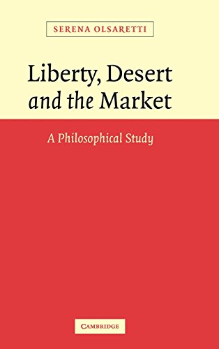 Imagen de archivo de Liberty, Desert and the Market: A Philosophical Study a la venta por AwesomeBooks
