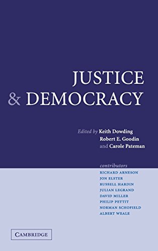 Imagen de archivo de Justice and Democracy: Essays for Brian Barry a la venta por Powell's Bookstores Chicago, ABAA