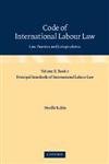 Beispielbild fr Code of International Labour Law: Volume 2, Principal Standards of International Labour Law, Part 2: Law, Practice and Jurisprudence [Hardcover] Bob Hepple,Neville Rubin,Evance Kalula zum Verkauf von GridFreed