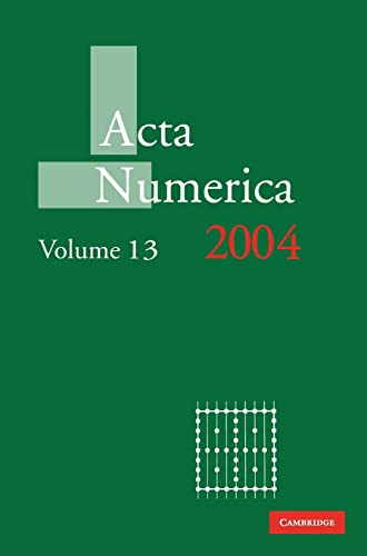 Stock image for Acta Numerica 2004: Volume 13 for sale by Revaluation Books