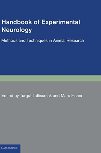 9780521838146: Handbook of Experimental Neurology: Methods and Techniques in Animal Research