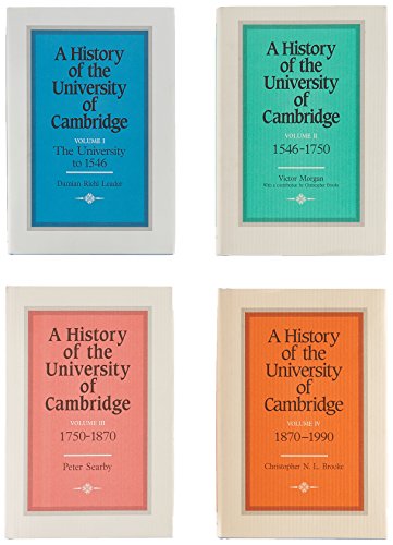 9780521838443: A History of the University of Cambridge 4 Volume Hardback Set
