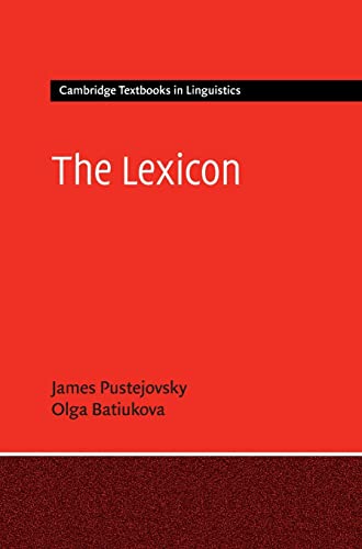 9780521839327: The Lexicon (Cambridge Textbooks in Linguistics)