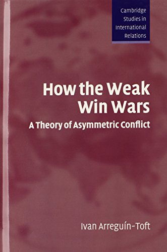 

How The Weak Win Wars : A Theory Of Asymmetric Conflict