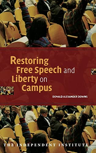 Imagen de archivo de Restoring Free Speech and Liberty on Campus a la venta por Better World Books