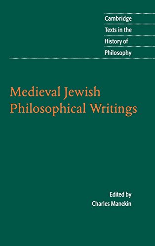 Beispielbild fr Medieval Jewish Philosophical Writings (inscribed) zum Verkauf von Second Story Books, ABAA