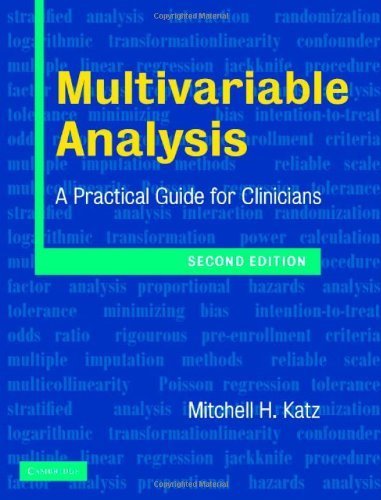 9780521840514: Multivariable Analysis: A Practical Guide for Clinicians