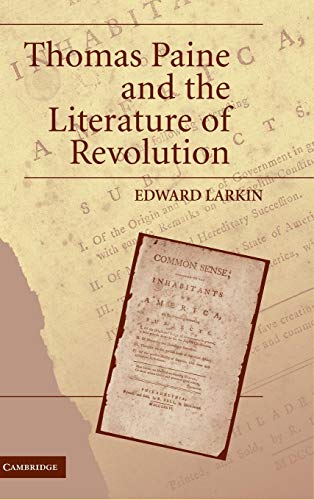 9780521841153: Thomas Paine and the Literature of Revolution