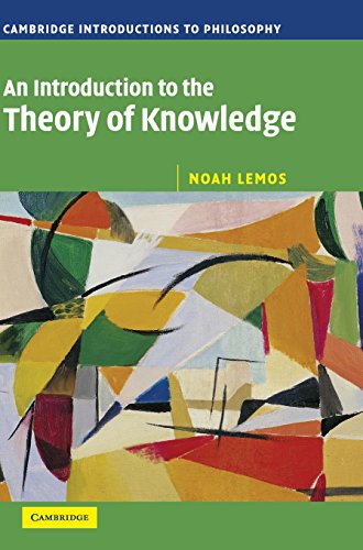 9780521842136: An Introduction to the Theory of Knowledge Hardback (Cambridge Introductions to Philosophy)