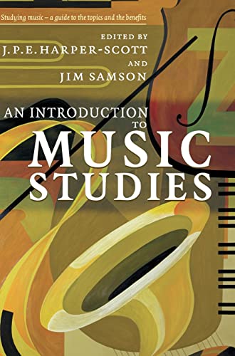 9780521842938: An Introduction to Music Studies