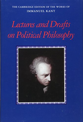 Stock image for Lectures and Drafts on Political Philosophy for sale by Revaluation Books