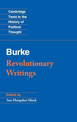 9780521843935: Revolutionary Writings: Reflections on the Revolution in France and the First Letter on a Regicide Peace