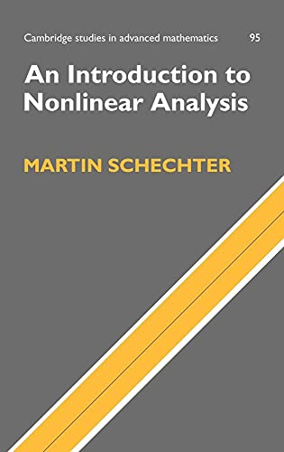 Beispielbild fr An Introduction to Nonlinear Analysis zum Verkauf von Michener & Rutledge Booksellers, Inc.