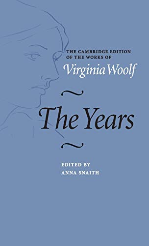 9780521845977: The Years Hardback (The Cambridge Edition of the Works of Virginia Woolf)