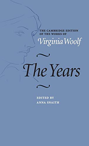 9780521845977: The Years (The Cambridge Edition of the Works of Virginia Woolf)