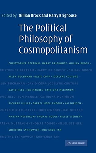 Imagen de archivo de Political Philosophy Of Cosmopolitanism. (HARDCOVER EDITION) a la venta por Atticus Books