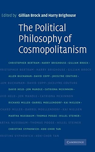 Political Philosophy Of Cosmopolitanism. (HARDCOVER EDITION)