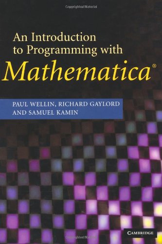 9780521846783: An Introduction to Programming with Mathematica