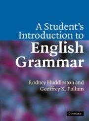 9780521848374: A Student's Introduction to English Grammar