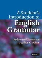 9780521848374: A Student's Introduction to English Grammar