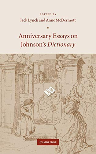 9780521848442: Anniversary Essays on Johnson's Dictionary