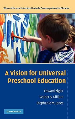 9780521848541: A Vision for Universal Preschool Education